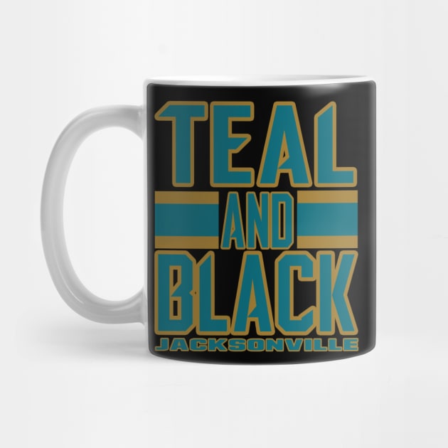 Jacksonville LYFE Teal and Black True Football Colors! by OffesniveLine